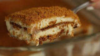 The Easiest No-Bake Layer Dessert (Biscoff Γλυκό ψυγείου)