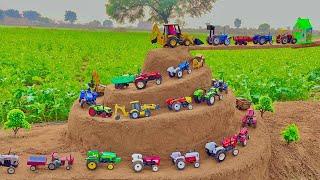 Mini tractor trolley videos | tractor jcb video | jcb video |Jcb cartoon | jcb gadi | tractor