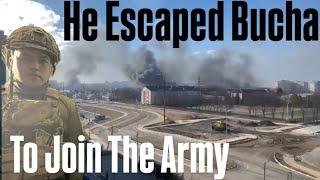 Veterinarian Becomes Combat Medic: Vitaliy Escaped Russian Encirclementin Bucha ACTUAL FOOTAGE!