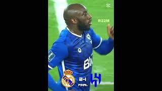 ملخص نهائي كاس العالم الهلال ضد ريال مدريد️️‍ #football #like #efootball #barcatopgoals #رونالدو