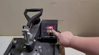 Vevor Heat Press - Temperature & Time Settings