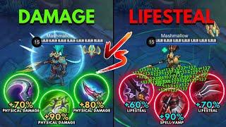 Alpha Damage Build vs Alpha Lifesteal Build