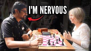 Guy in London Can't Believe He's Playing a GRANDMASTER