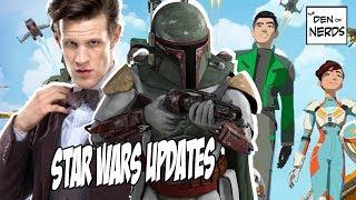 Star Wars News: Matt Smith, Rian Johnson vs Mike Zeroh, Star Wars Resistance & More!