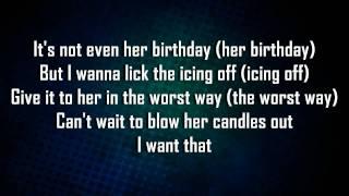 Rihanna Ft. Chris Brown - Birthday Cake (Remix)  Lyrics