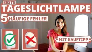 Beste Tageslichtlampe: 5 Fehler beim Kauf | #schlafrhythmus