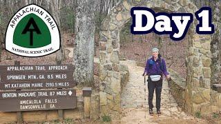 The 1st Day of My 2023 Appalachian Trail Thru-Hike!
