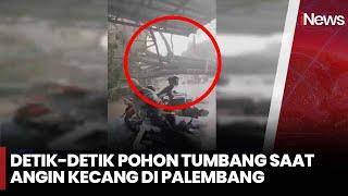 Hujan Lebat Disertai Angin Kencang Melanda Palembang - iNews Siang 02/11