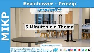 Industriemeister | Logistikmeister | MIKP | Eisenhower Prinzip