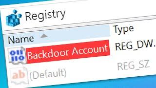 Check Your PC for Hacked Backdoor Accounts