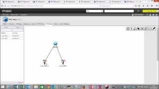 SDN using Openflow switches and an Openflow Controller