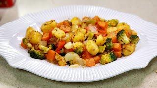 I cook this to eat almost every day! A recipe that's hard to hate vegetables!