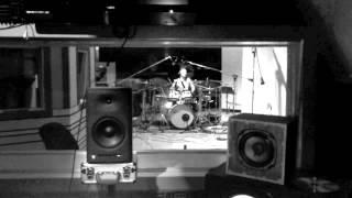 Kyle Krysa in the studio