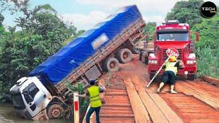 Dangerous Idiots Fastest Truck & Heavy Equipment Fails | Extreme Truck Idiots at Work #16