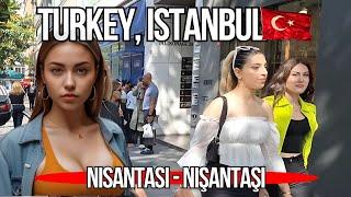  Amazing Nisantasi Luxury Shopping Street 4k Walking Tour | Istanbul Walking Tour 2024
