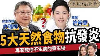 【健康】如何甩開慢性發炎？名醫曝5大天然食物：抗癌不生病！ft.許崇恩醫師、許瑞祥教授｜下班經濟學475｜謝哲青 @TheStormMedia