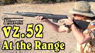 Hangfires & Ballistics Gel: Czech vz.52 at the Range