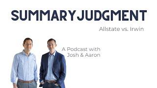 Summary Judgment: Texas Supreme Court's recent opinion about Allstate vs. Irwin case | FVF Law