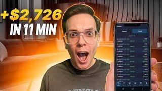 +$2,726 IN 11 MIN WITH STRATEGY FOR BEGINNERS | FOREX TRADING STRATEGIES