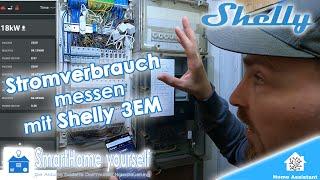 Stromverbrauch auf 3 Phasen in Home Assistant messen mit Shelly 3EM | Tutorial