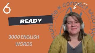 Learn English Vocabulary: "Ready" - Definitions, Usage, Collocations, and Opposites 6/3000