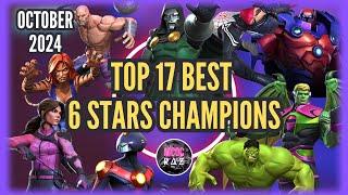 MCOC TOP 17 BEST 6 STAR CHAMPIONS IN GAME THAT YOU MUST KNOW OR HAVE IN YOUR ROASTER IN 2024