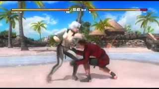DOA5U - Offline FT5 - Pigi (Rig) vs FakeSypha (Christie, Kokoro)