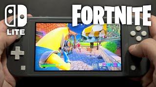 Fortnite on Nintendo Switch Lite #704