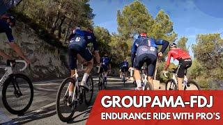 Endurance ride with Groupama-FDJ Team | That's How Pros are training