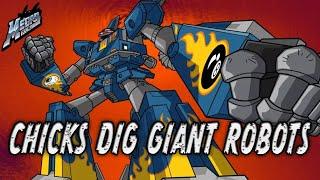 Megas XLR Theme Song - "Chicks Dig Giant Robots" by Fight Your Foes