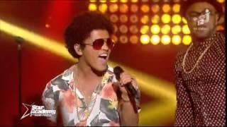 Bruno Mars - Locked Out Of Heaven and delivery of the NRJ Music Awards  (Star Academy)