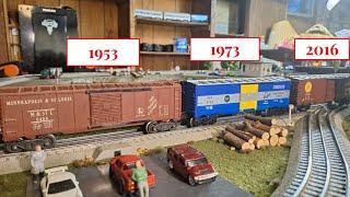 Old VS New Lionel Trains