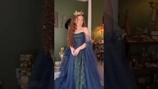 Now I just need a bow and arrow! Full Merida transformation with this custom Chotronette gown!