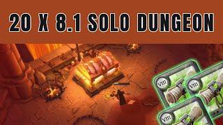 8.1 SOLO DUNGEON: FAME, SILVER, AND LOOT CHECK - ALBION ONLINE SOLO DUNGEON #3 #albiononline #pve