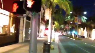 Night walking on Rodeo Drive