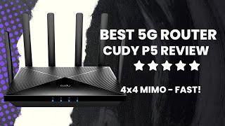 Unleashing Lightning-Fast Internet in Rural Areas with Cudy P5 5G Router: A Complete Review!