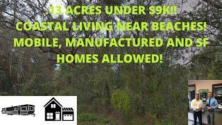 .13 ACRES UNDER $9K NEW PORT RICHEY, FL!!! COASTAL LIVING NEAR BEACHES! MH, MANUFACTURED, SF HOMES!