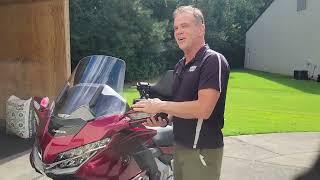 Traxxion Dynamics Tip-Over Protection Kit for the 2018+ Honda Goldwing... LIVE TEST... IT WORKS!!!