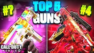 TOP 5 **BEST** GUNS in Season 9 of Call of Duty Mobile