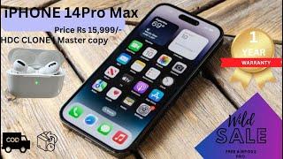 iPhone 14 PRO Max Clone | HDC CLONE MASTER COPY| RS 15,999/-