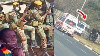 Shocking Honai Kombi yoita tsaona yakaipisisa paArmy Barrack near State House