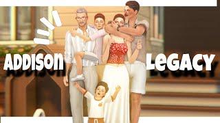 В ГОСТЯХ У ДИНАСТИИ АДДИСОН || Летний геймплей The sims 4 | Pt.4