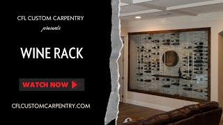 Custom Wine Cellar CFL Custom Carpentry Orlando FL