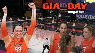 Aksi GIOVANNA MILANA (Gia) di liga volley ball USA