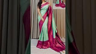 Kubera pattu saree Copper zari soft silk saree WhatsApp 99440 85699