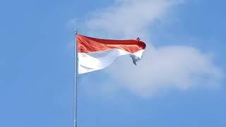 BENDERA MERAH PUTIH BERKIBAR |FULL HD