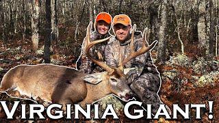 150" Virginia Public Land GIANT!! 3 Days Backpacking & Hunting Deep in the Appalachian Mountains.