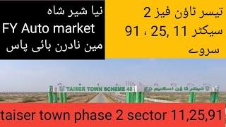 taiser town sector 11,25 & 91 ka survey / MDA scheme 45 phase 2