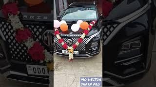 MG HECTOR SHARP PRO STARRY BLACK#mgmotors #hector