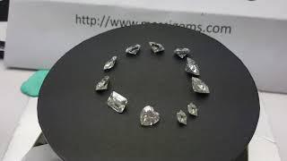 Fancy shape moissanite --messi gems